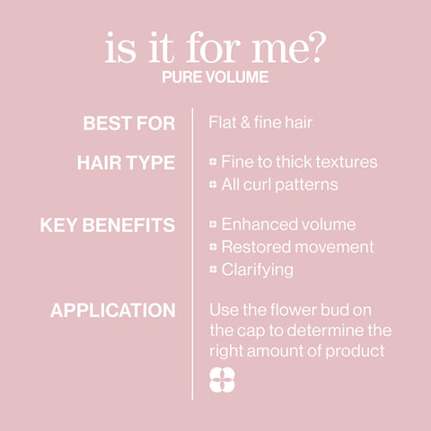 Pure Volume Shampoo